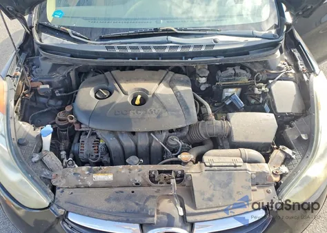 2013 Hyundai Elantra Gls from USA, damaged, VIN 5NPDH4AE2DH153984